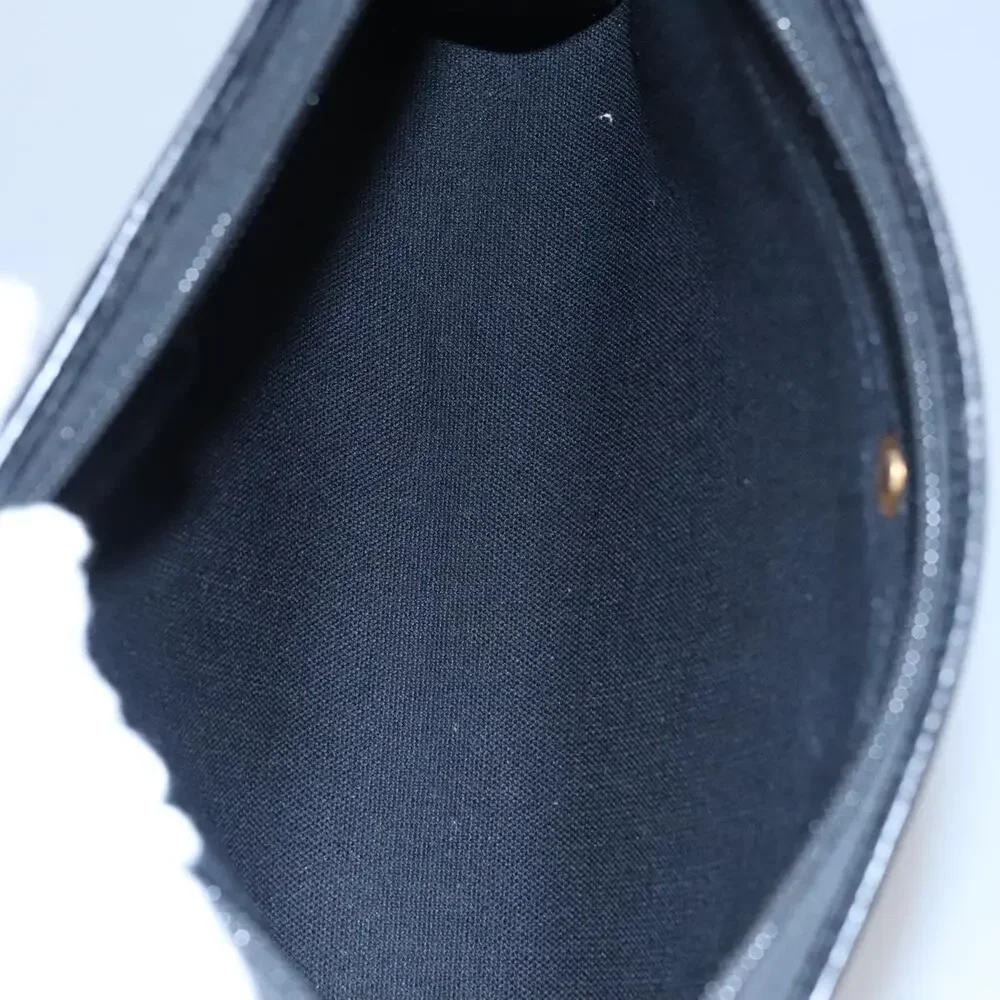 Dior Honeycomb Canvas Clutch Bag Black